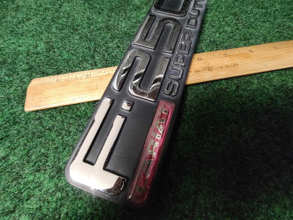 OEM 1999-2003 Ford F-250 LARIAT SUPER DUTY Fender Name Plate Emblem Badge 3M1