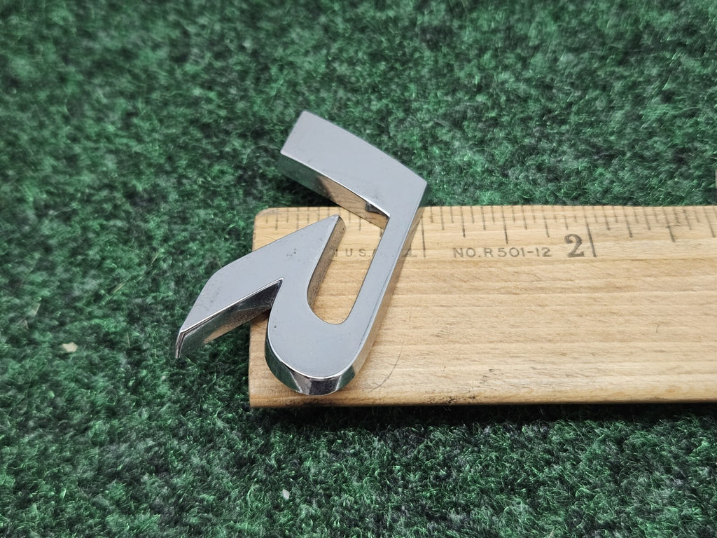 OEM "R" 3D Chrome Individual Letter Lettering Emblem Badge Logo Nameplate R 2S2