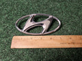 Hyundai Emblem Logo Symbol Badge Chrome OEM Nameplate Name Plate ~5.25" 4L5