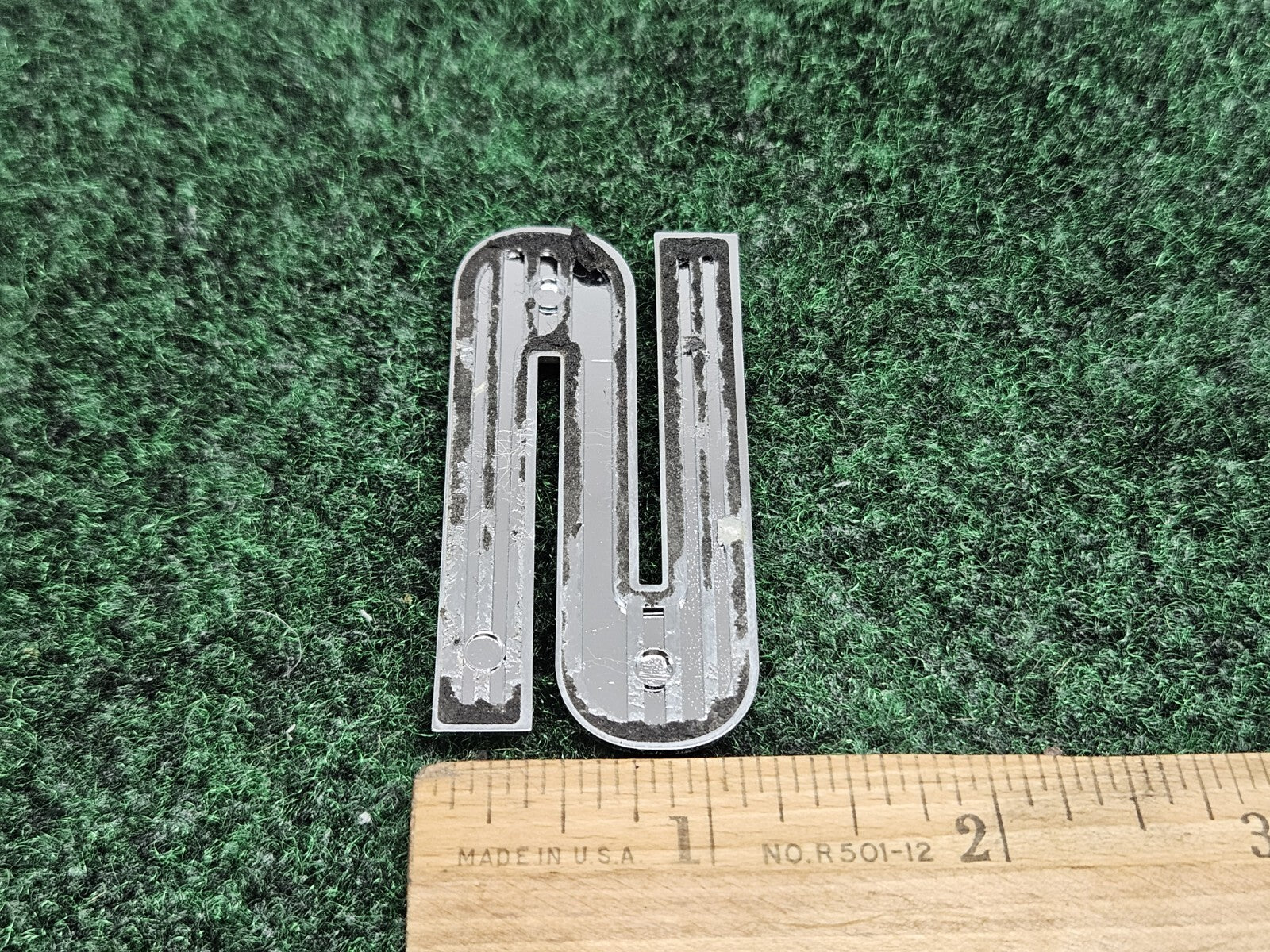 OEM "5" Chrome Individual Number Lettering Emblem Badge Logo Nameplate 3D 7S8
