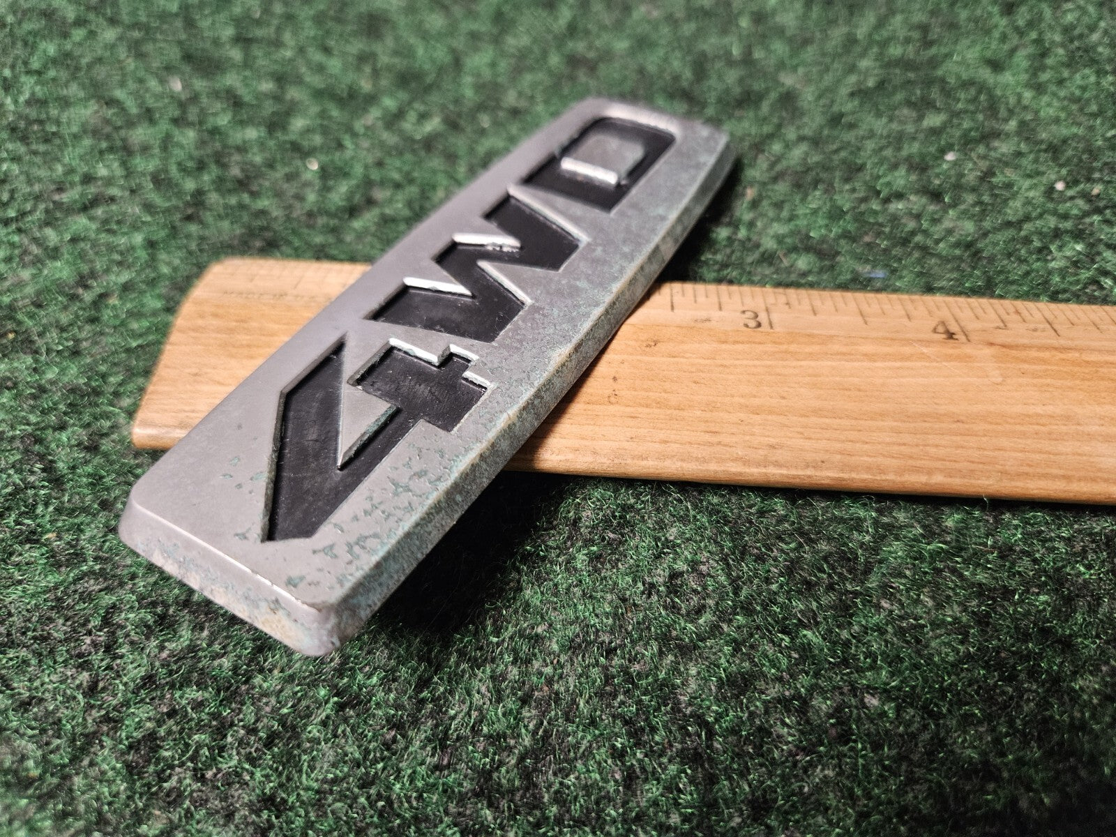 4WD REAR GATE SIDE EMBLEM LOGO BADGE NAME PLATE ~4" 3M3
