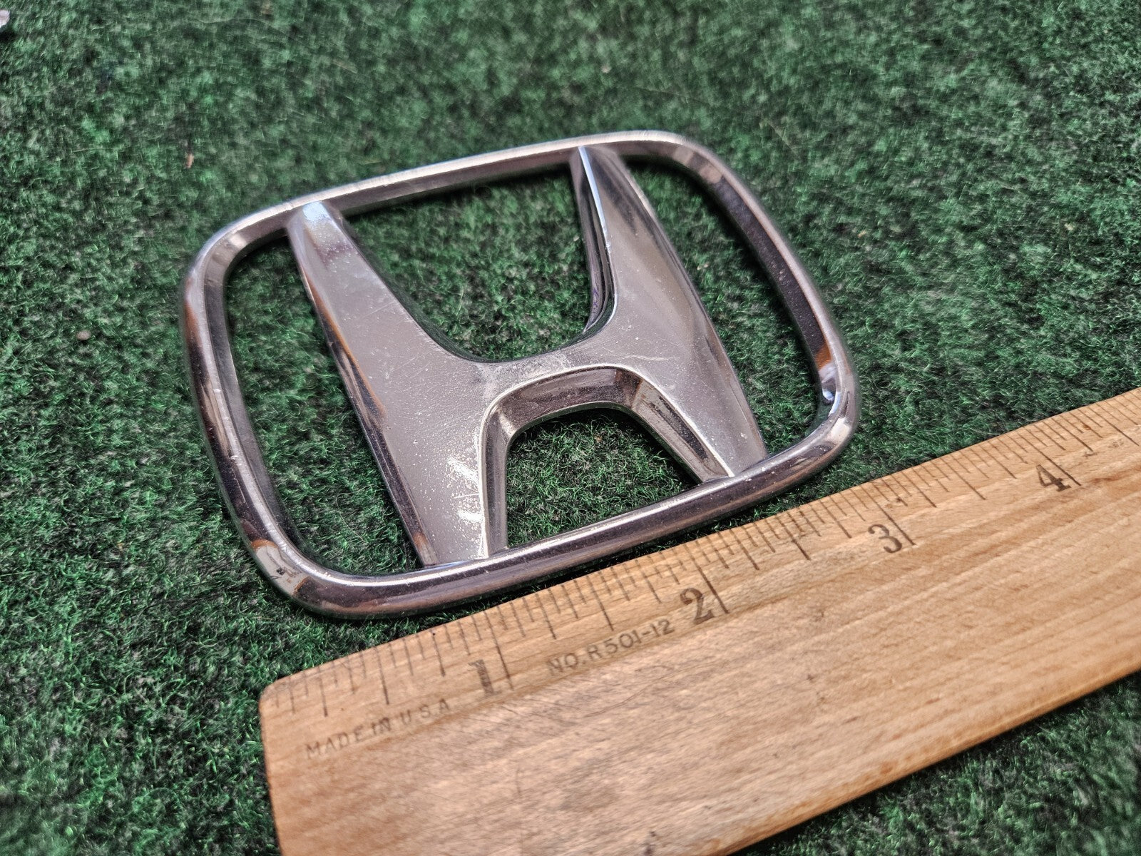 Honda Name Plate Nameplate Emblem Badge Logo Symbol OEM 6M4