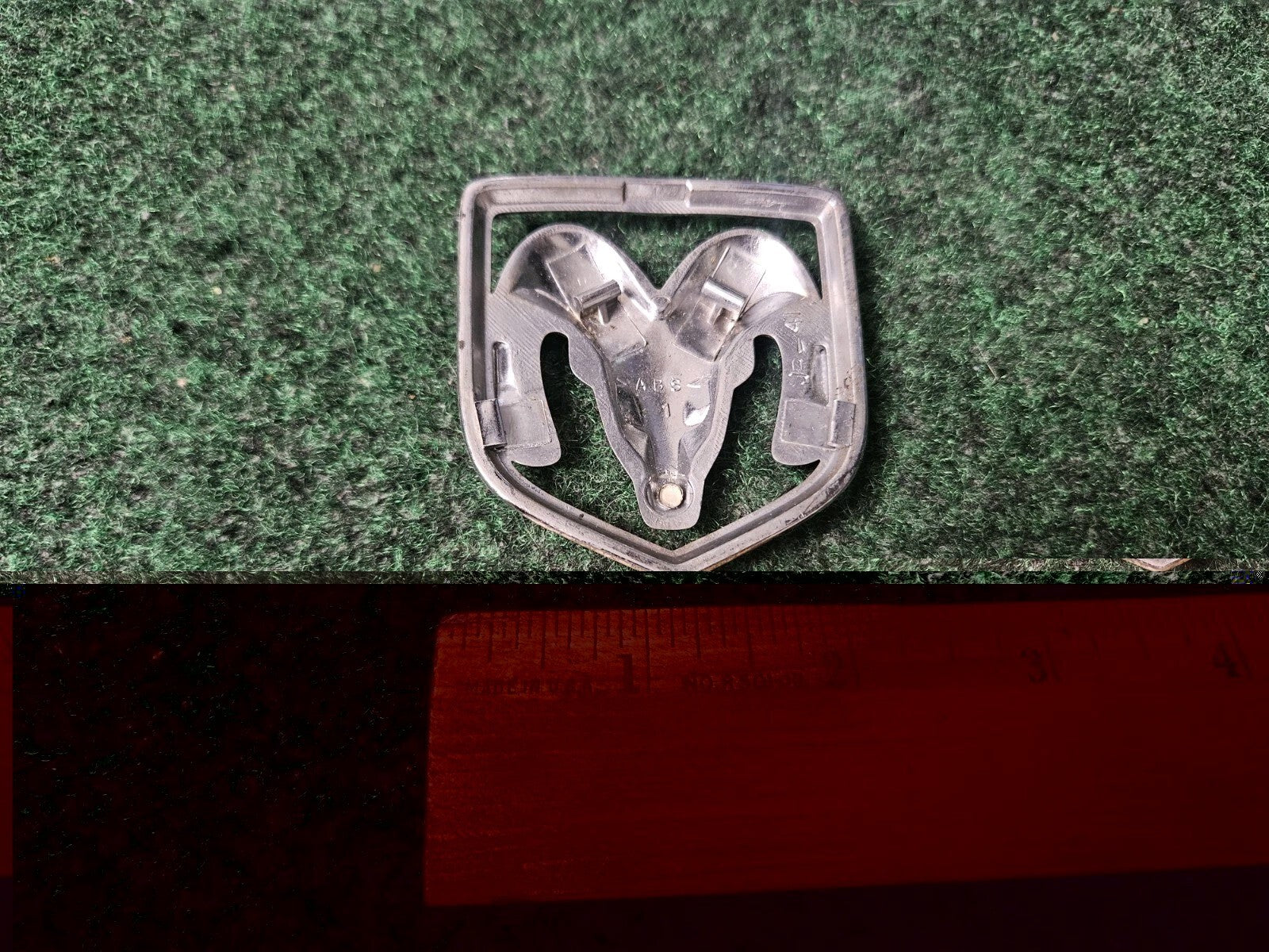 Dodge OEM Emblem Badge Logo Nameplate See The Measurements Genuine 4S1
