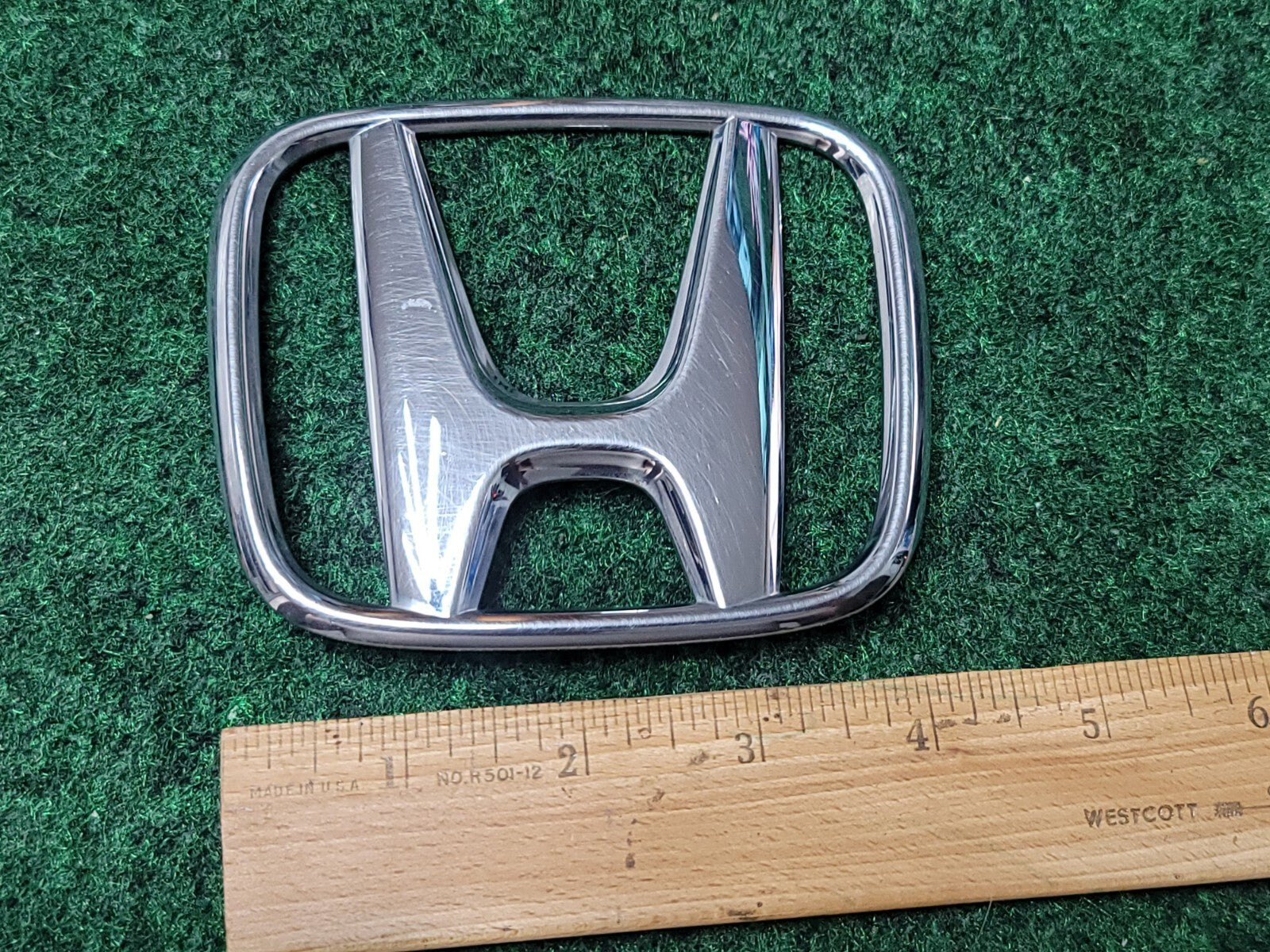 2005-2010 Honda Odyssey Emblem Badge Trunk Gate Rear Chrome 75701 SHJ A000 1M1
