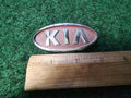 Kia Emblem Badge Grille Front Rear Name Plate OEM Nameplate Logo Red Chrome 4S3
