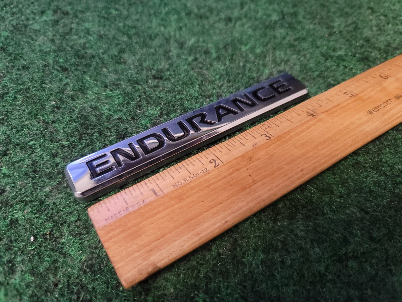 Nissan Endurance Emblem Badge Decal Logo Titan Armada OEM Factory Genuine 2S9