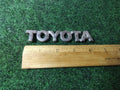 Toyota Rear Trunk Lid Emblem 4.25'' Chrome OEM 6S8