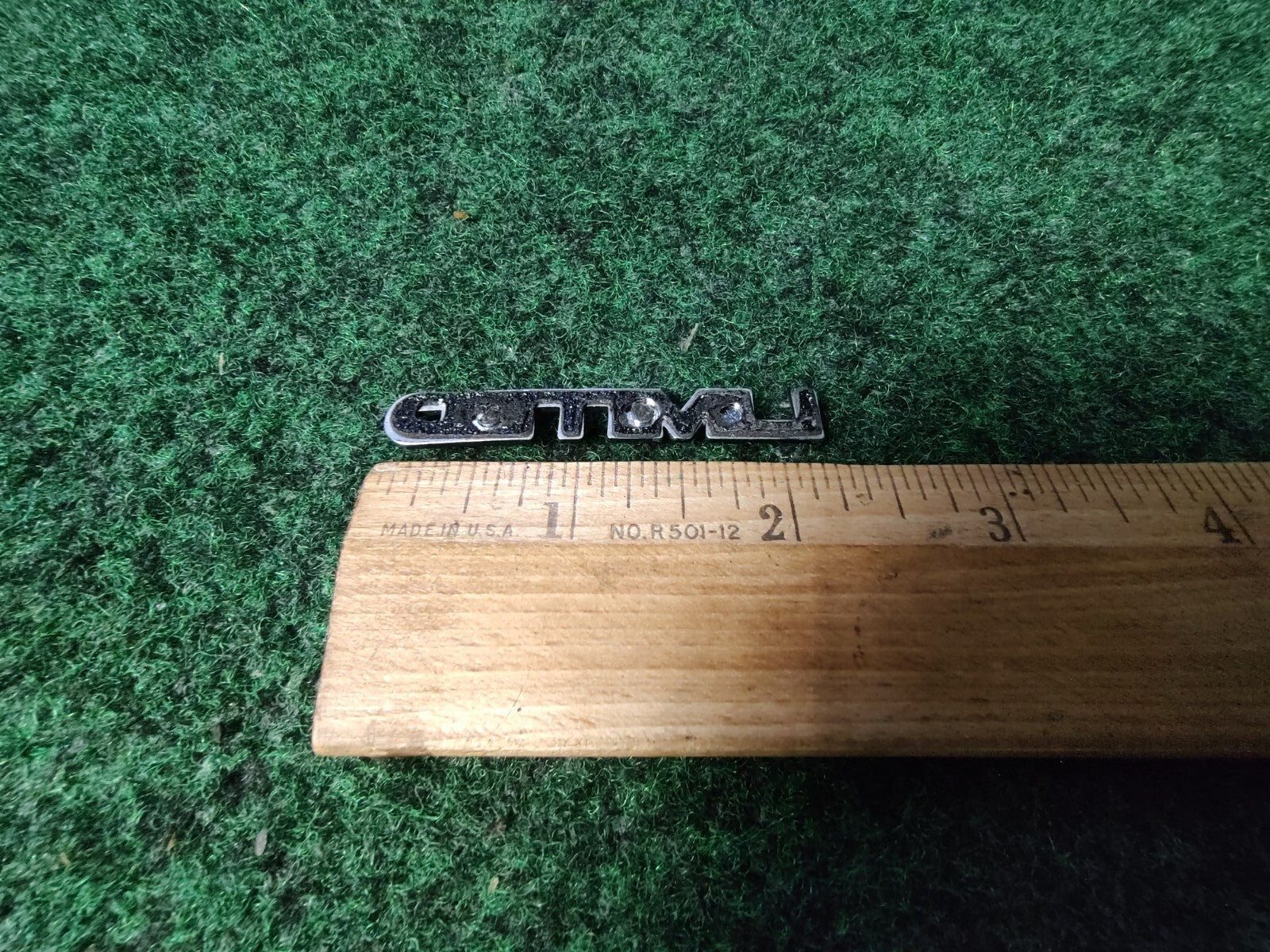 OEM Limited Chrome 2.25" Emblem Badge Logo Nameplate Name Plate Insignia 4S4