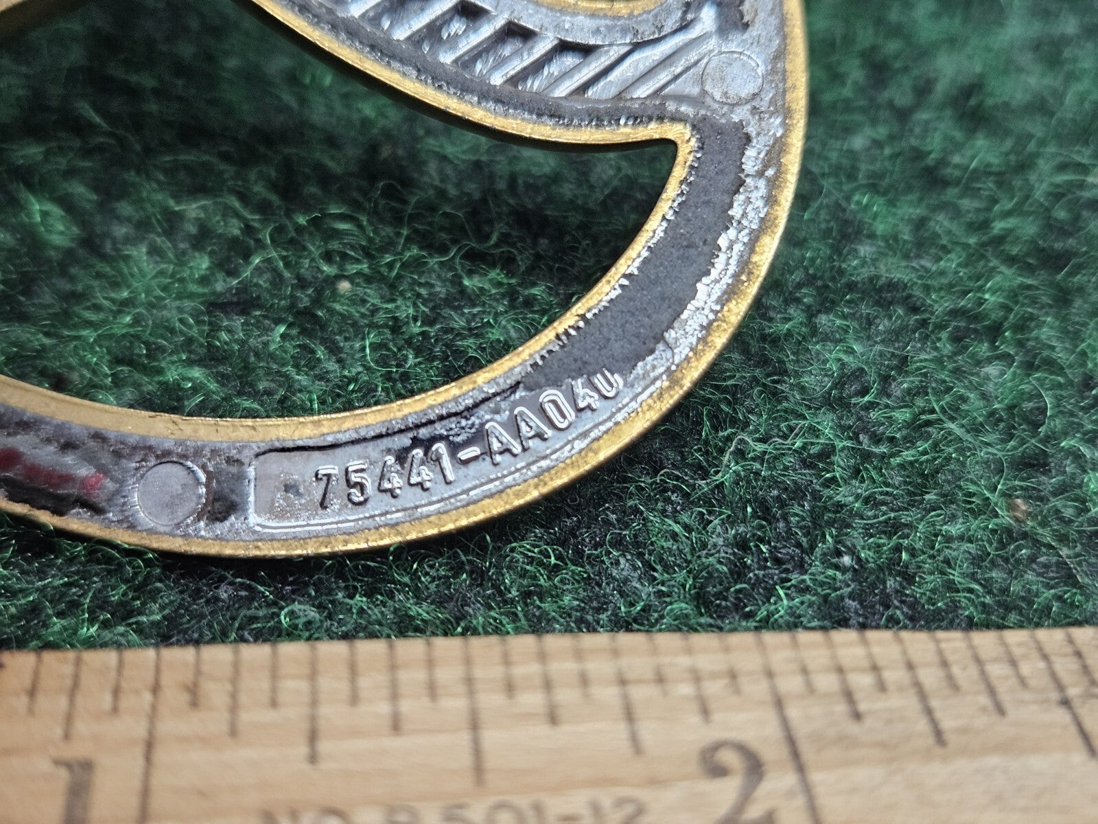 Toyota 1997-2001 Camry Gold Rear Trunk Emblem Badge Logo Name 75441-AA040 GL1