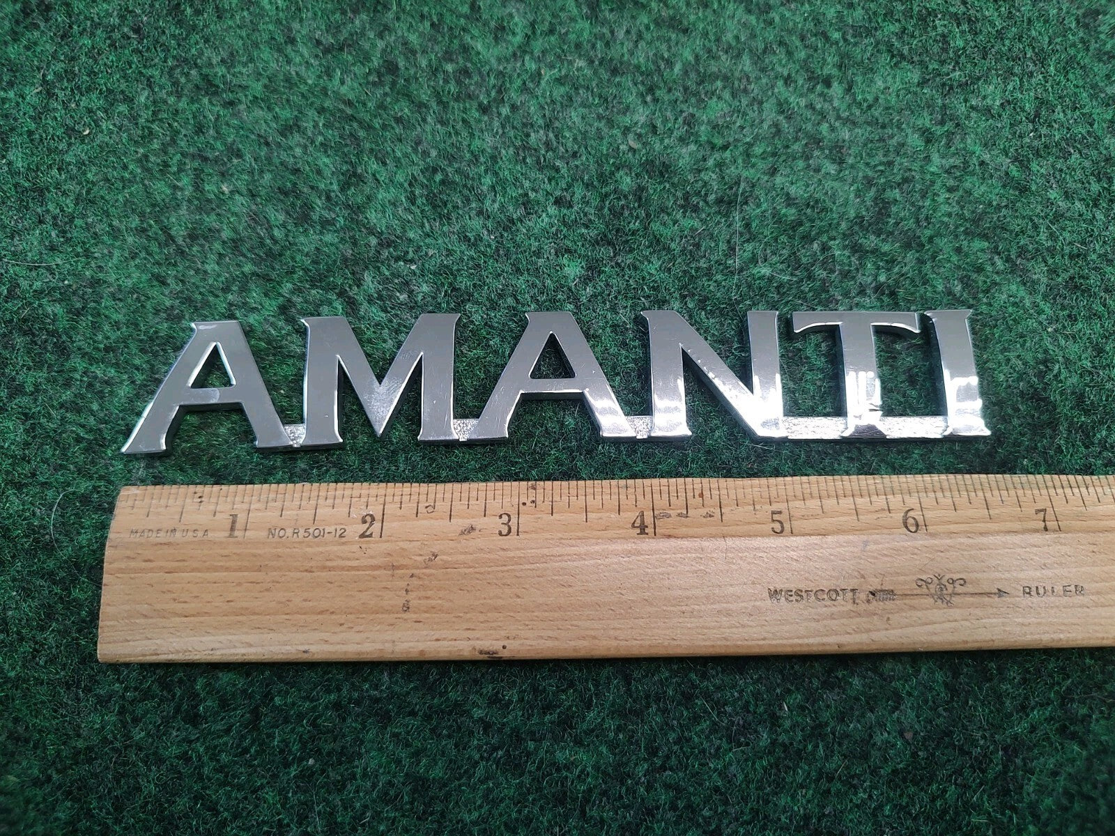 04 05 06 07 08 Kia Amanti Emblem Logo Letters Badge Trunk Rear Chrome OEM 1S7