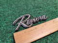 1969-1979 Buick Riviera OEM GM Emblem Nameplate Badge Logo 7L1
