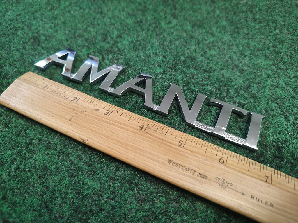 04 05 06 07 08 Kia Amanti Emblem Logo Letters Badge Trunk Rear Chrome OEM 1S7