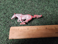Mustang Emblem ~3.6" Inch Horse Red Logo Pony Badge Plastic 9L2