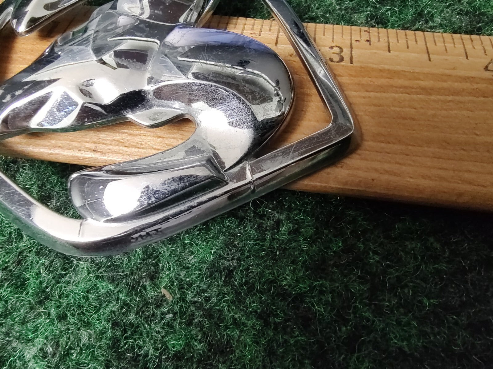Dodge Front Grille Emblem Logo Badge Name Plate OEM See Measurements 7S2
