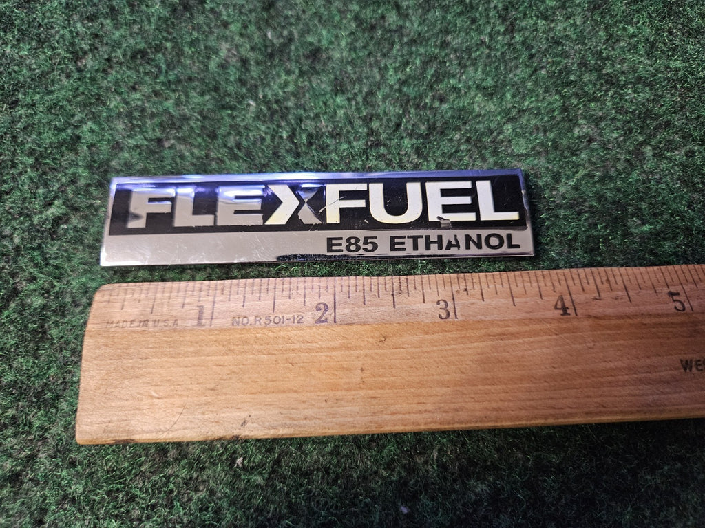 Chevy Flex Fuel E85 Ethanol Emblem Badge Decal Chevrolet OEM 15910899 5M1