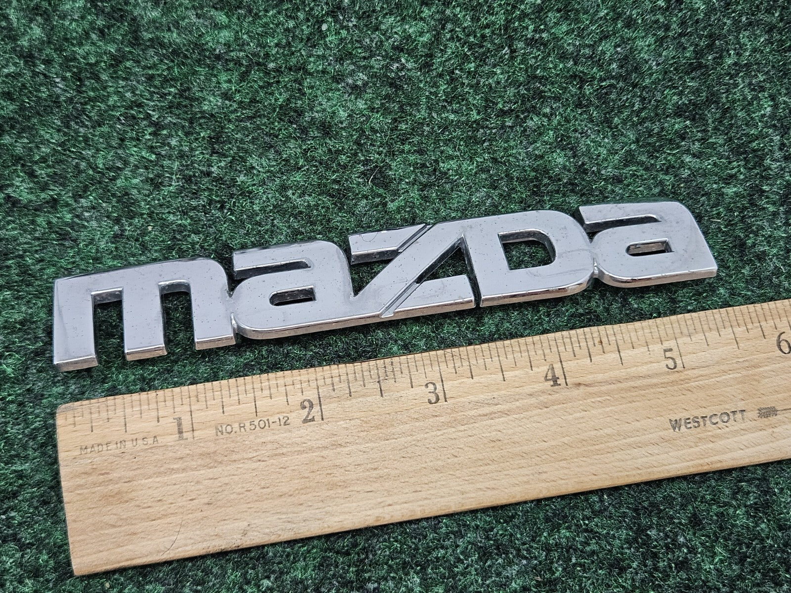 1999 00 2001 2002 2003 Mazda Protege Rear Trunk Nameplate Emblem B25D-51-710 GL1
