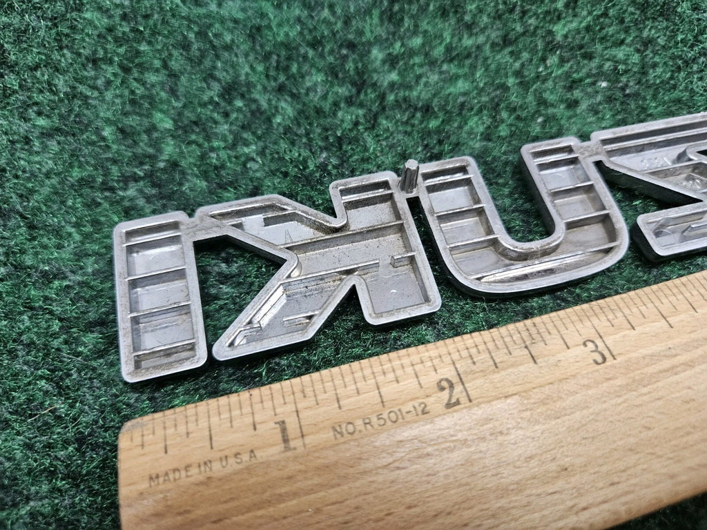 Suzuki OEM Chrome Plastic Emblem Badge Logo Nameplate Name Plate 8.25" GL2