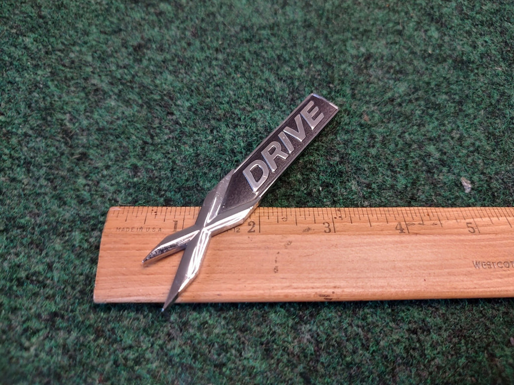 BMW XDrive X Drive Front Fender Emblem Badge Logo Nameplate Name Insignia 3S1