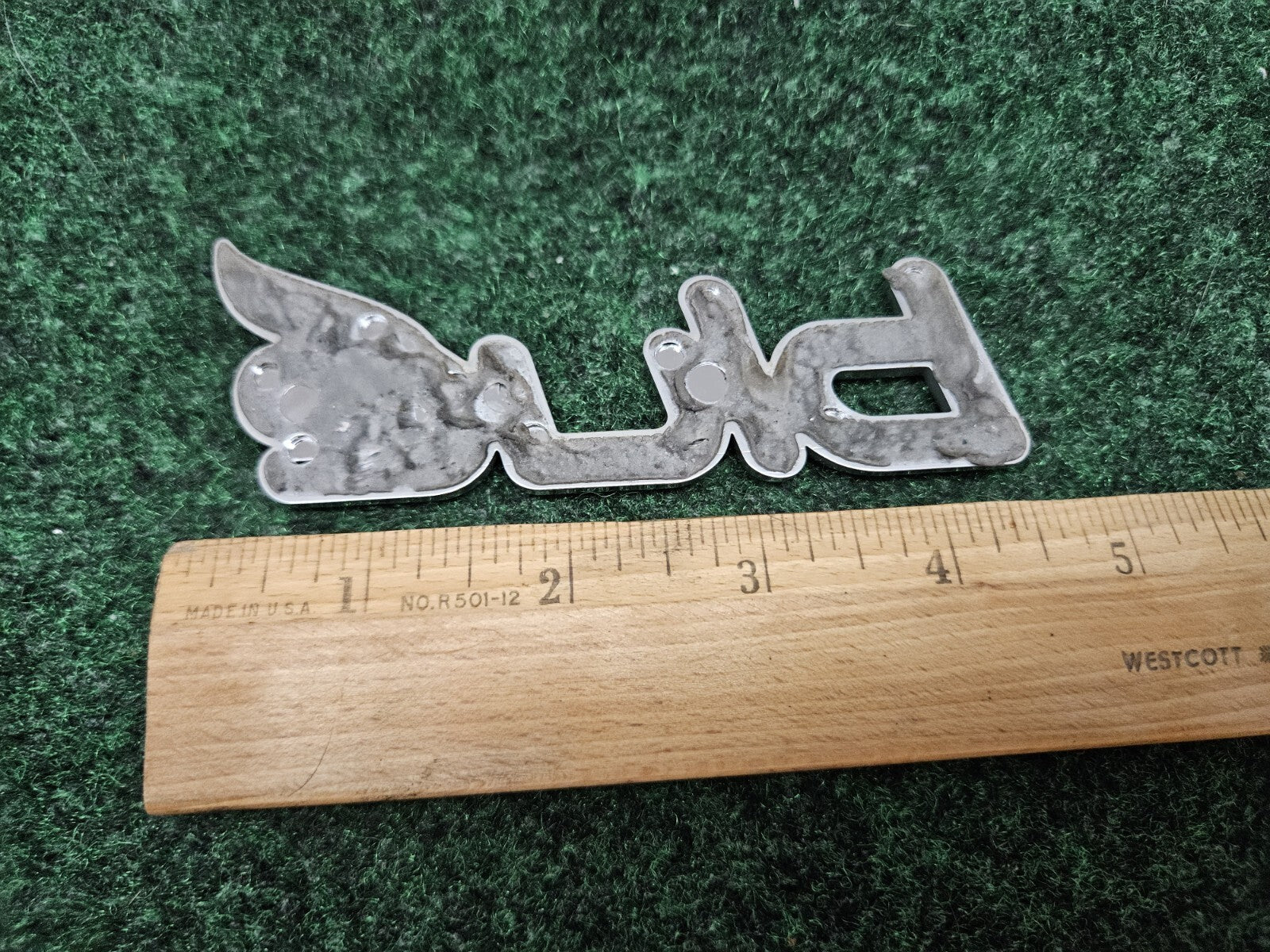 11 12 13 14 HYUNDAI SONATA HYBRID BLUE REAR LID EMBLEM LOGO BADGE SIGN OEM GL3