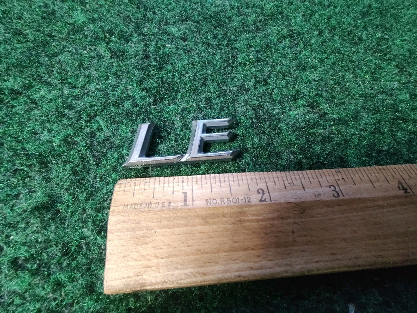 Genuine Toyota Camry "LE" LE Emblem Name Plate Logo Rear 75443-AA100 3S5