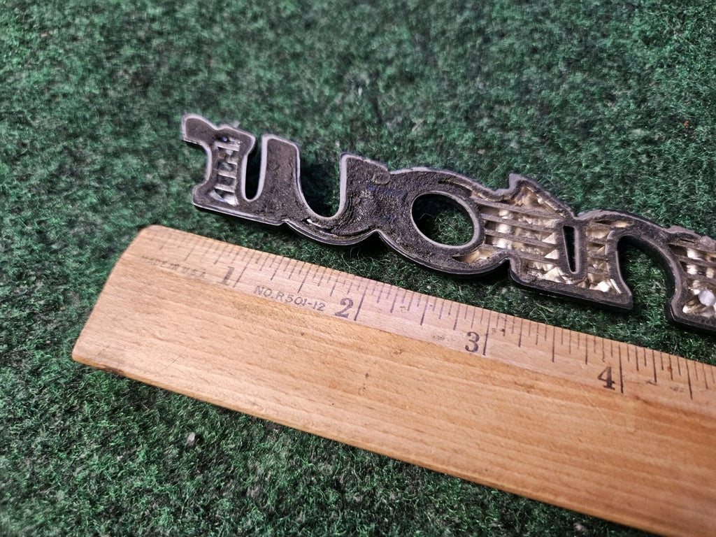 95 96 97 98 99 00 FORD CONTOUR REAR CHROME EMBLEM LOGO BADGE SYMBOL 4M9