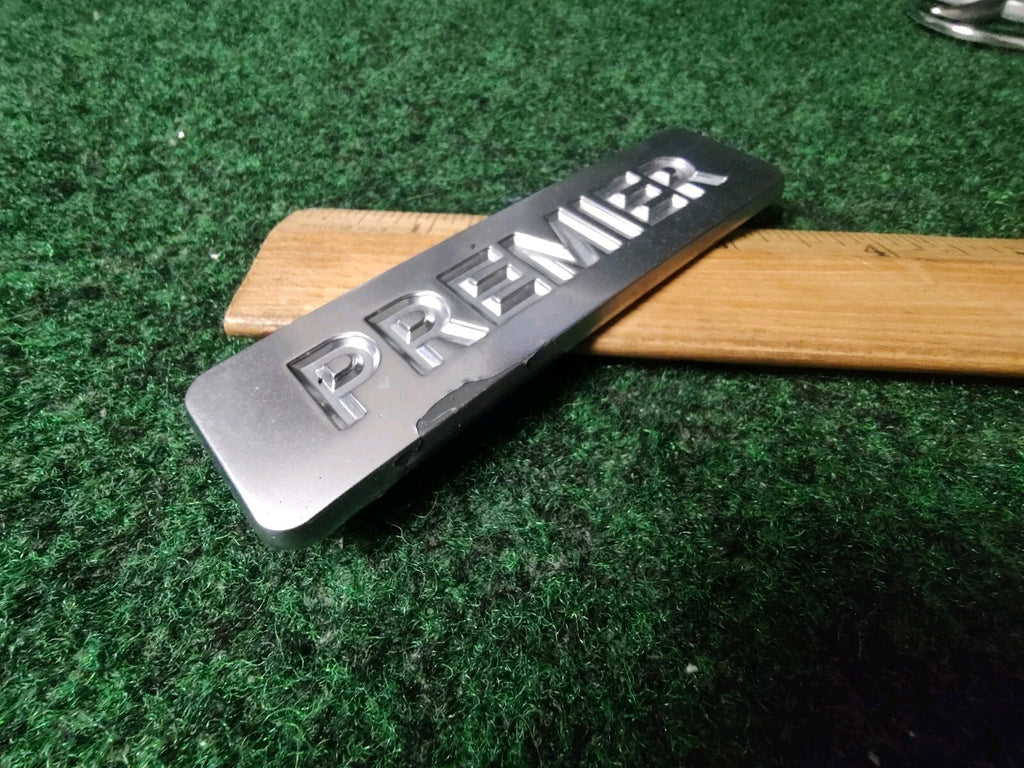 Mercury Premier Plastic 3.75 Emblem Badge Logo Nameplate Name Plate OEM 1S6