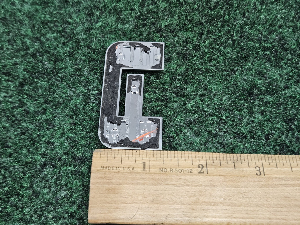 OEM "A" Chrome Individual Letter Lettering Emblem Badge Logo Nameplate 2S2