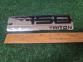 2004-2008 FORD F150 F-150 TRITON FENDER CHROME EMBLEM 5L34-16B114-PA 5S2