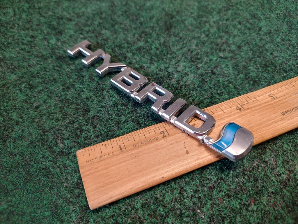 10-15 Toyota Prius Hybrid Right Fender Emblem Nameplate Badge 75374-47051 3S1