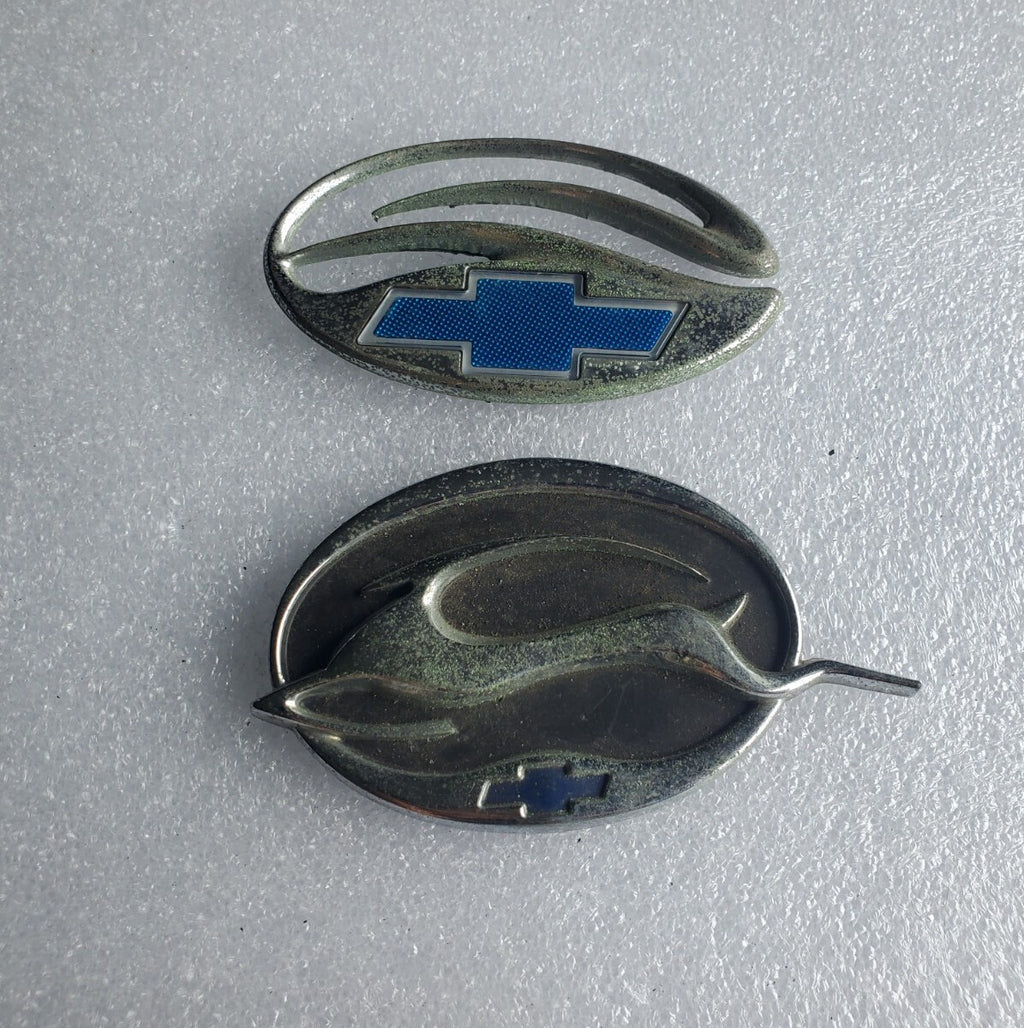 (2) Chevrolet Impala Trunk Emblem Badge Decal Logo OEM Genuine Original VNTG