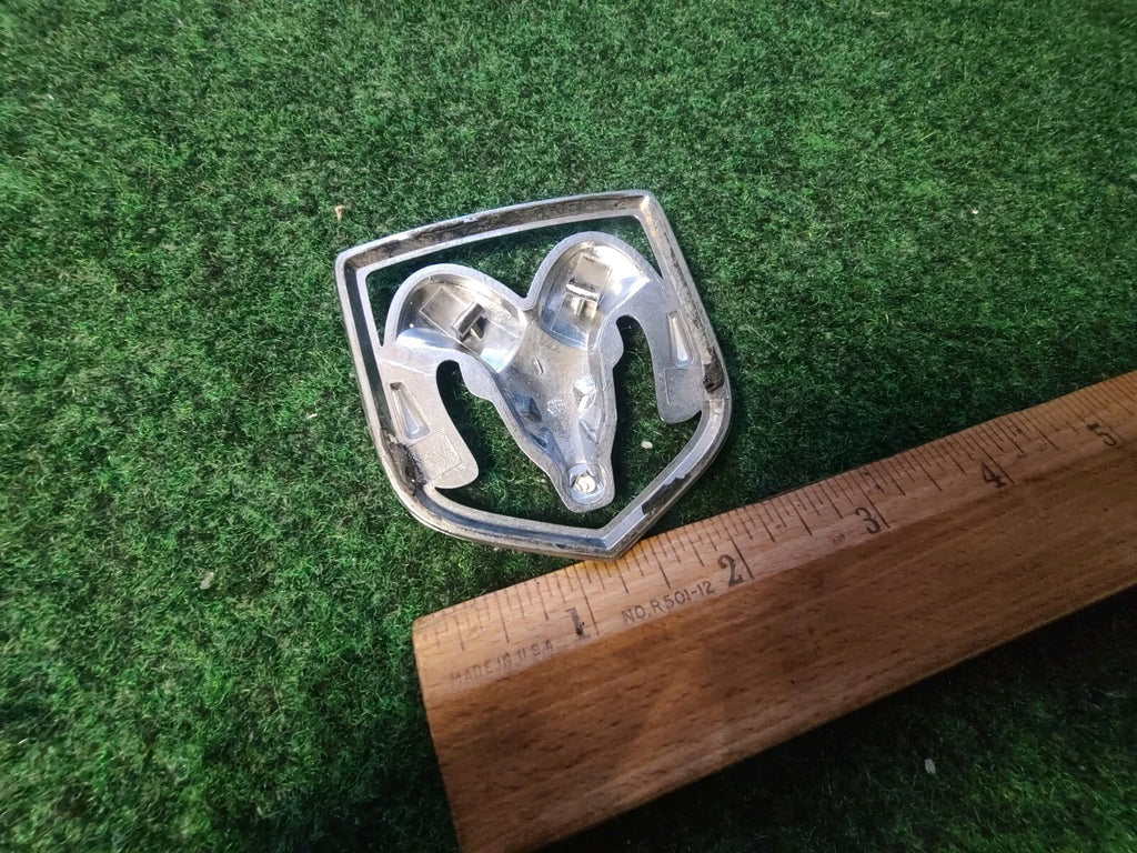 Dodge Front Grille Emblem Logo Badg OEM Name Plate Name See Measurements 4S3