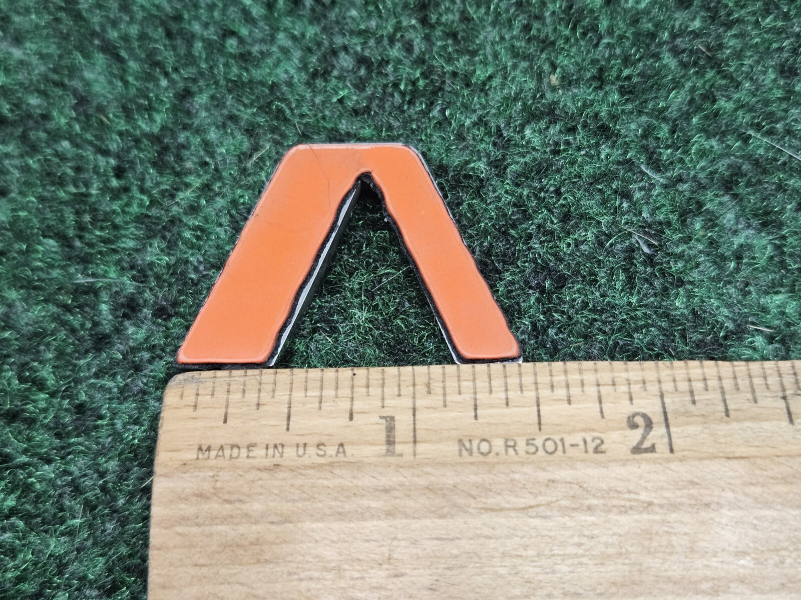 OEM "V" Chrome Individual Letter Lettering Emblem Badge Logo 3D Nameplate 7S7