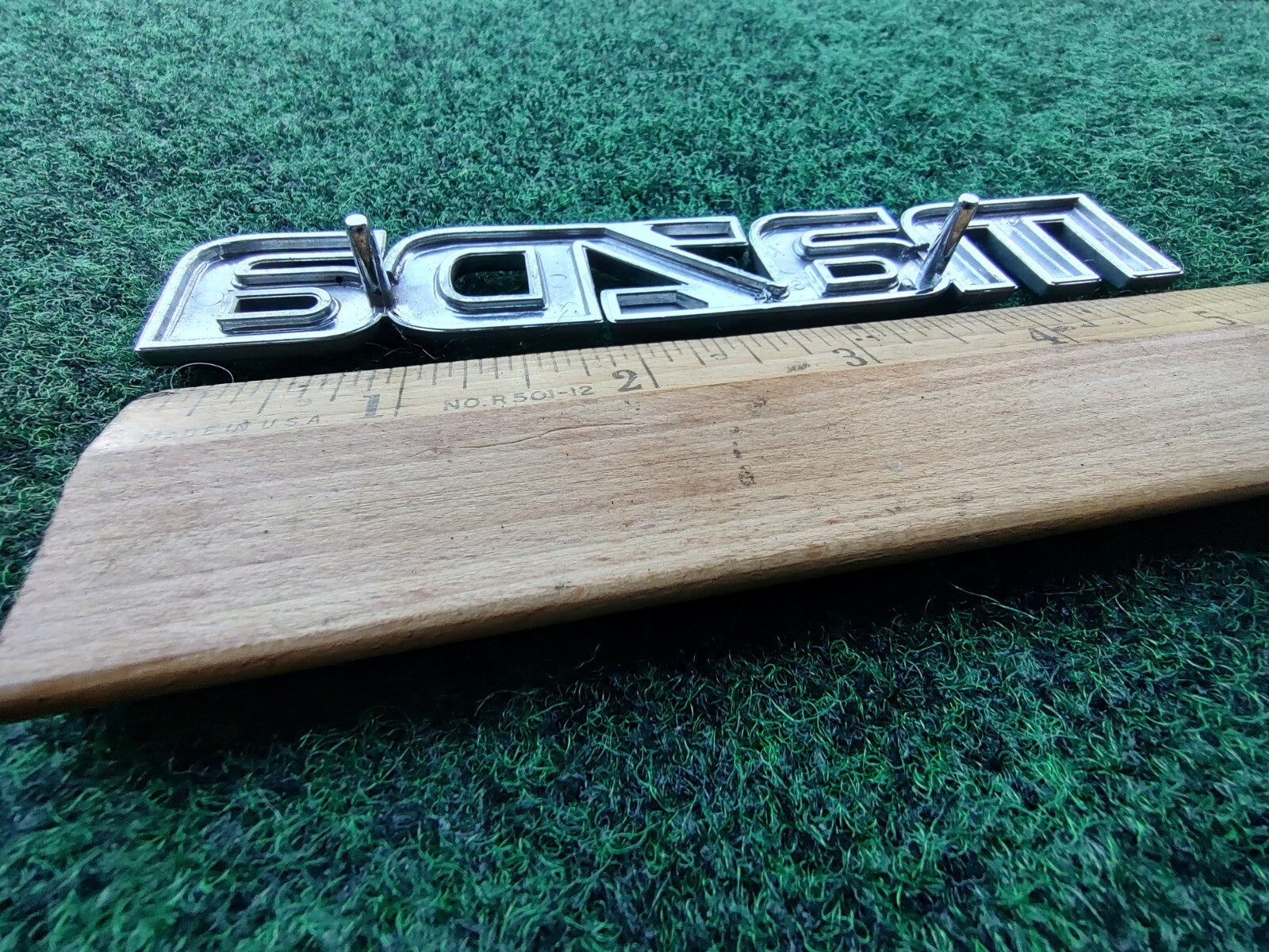 1999 00 2001 2002 2003 Mazda Protege Rear Trunk Nameplate Emblem B25D-51-710 5S3