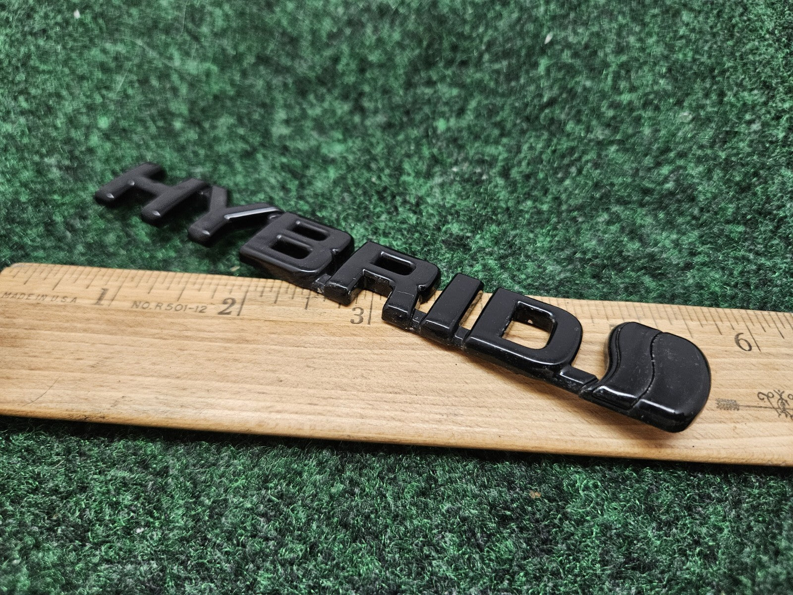Toyota Camry Prius Hybrid Black Fender Emblem Nameplate Badge 75374-47051 GL3