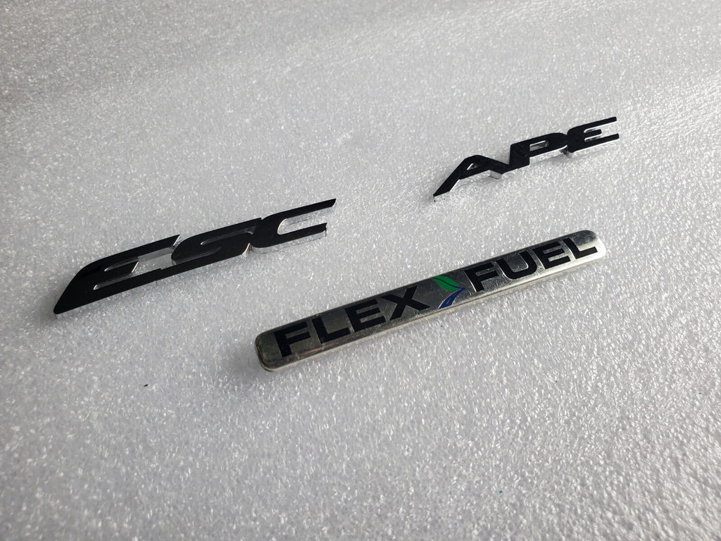 2013-2018 FORD ESCAPE REAR TAIL GATE EMBLEM LOGO BADGE OEM + FLEXFUEL EMBLEM 2L3