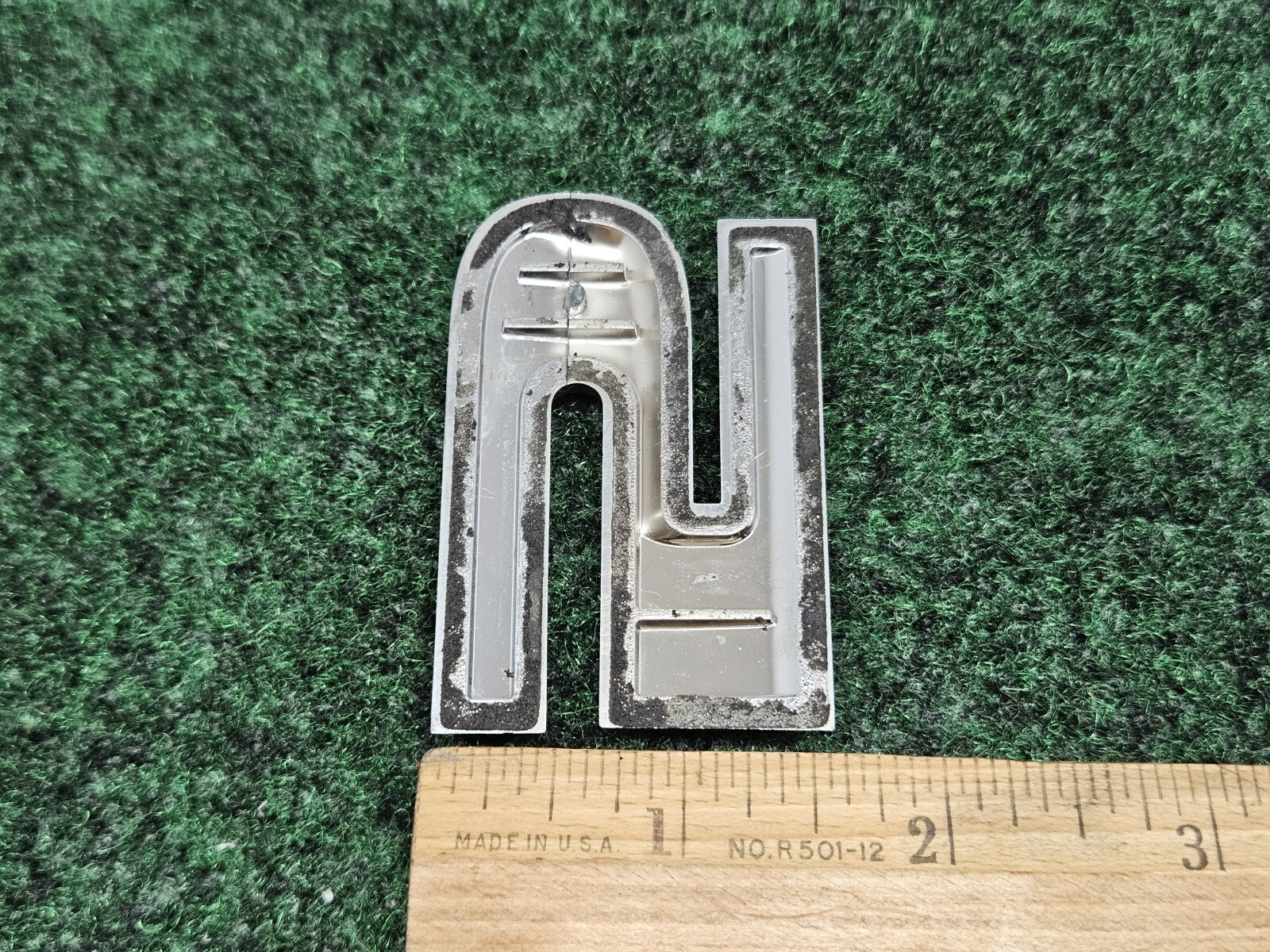 OEM 3D "5" Chrome Individual Number Lettering Emblem Badge Logo Nameplate 7S8