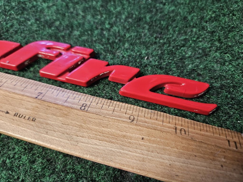 1998-2004 Pontiac Sunfire Red Emblem Badge Logo Nameplate Name Plate 4M9
