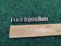 BUICK PONTIAC CHEVROLET OLDSMOBILE FUEL INJECTION SIDE EMBLEM LOGO BADGE OEM 1S5