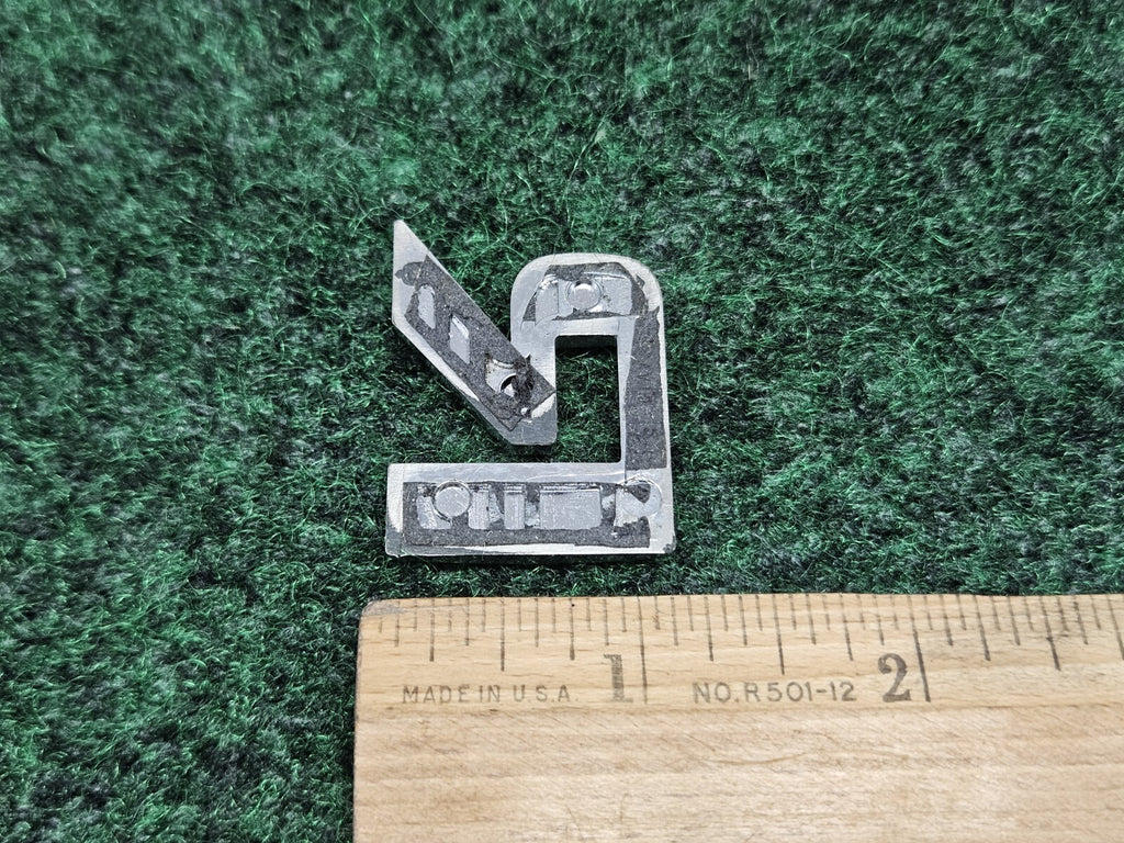 OEM "R" 3D Chrome Individual Letter Lettering Emblem Badge Logo Nameplate R 7S9