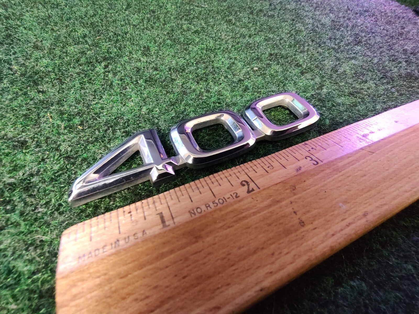 1998-2005 LEXUS GS GS300 GS400 GS430 CHROME REAR EMBLEM LOGO 4L5