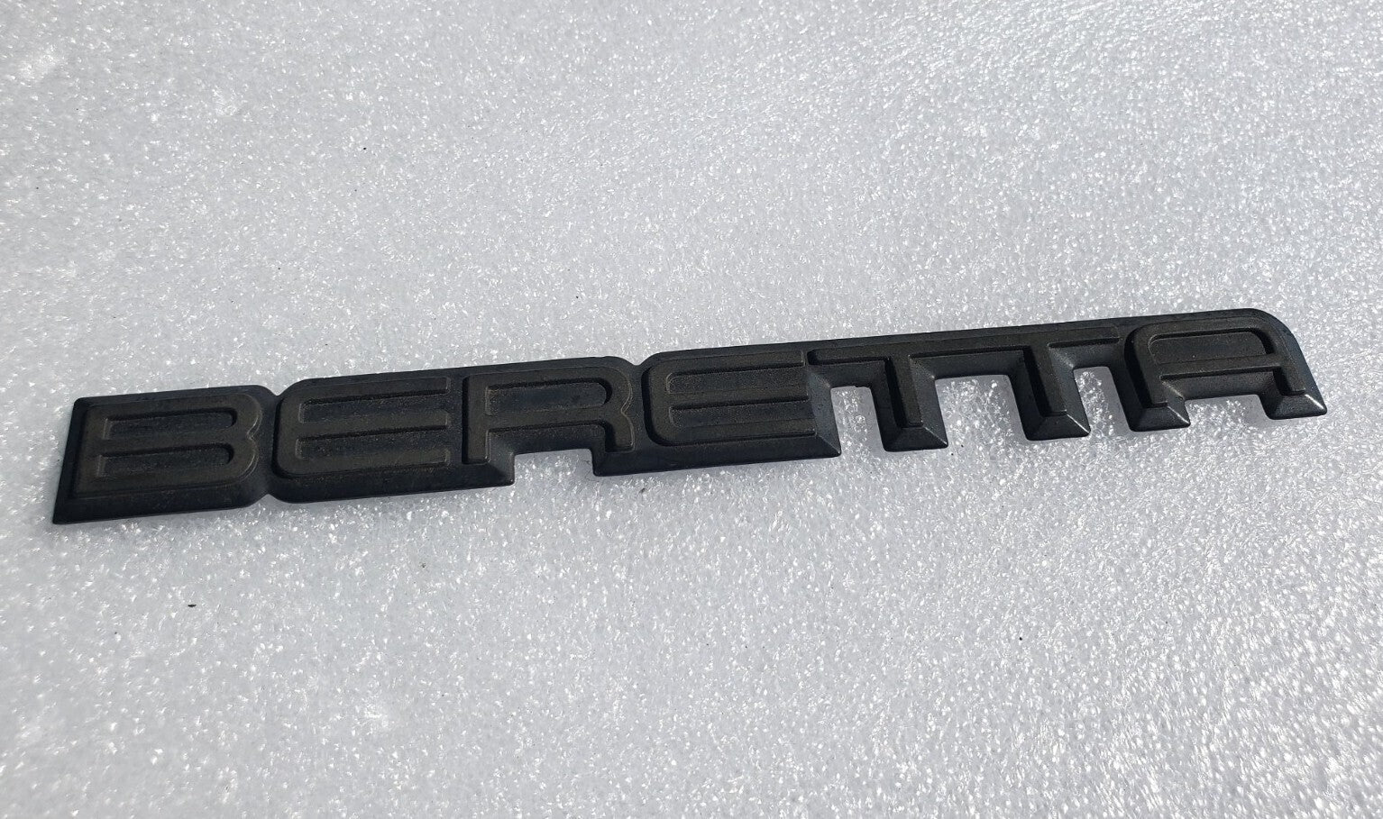 Chevy OEM Beretta Vintage Emblem Badge Logo Nameplate Name Insignia 20581621 VNG