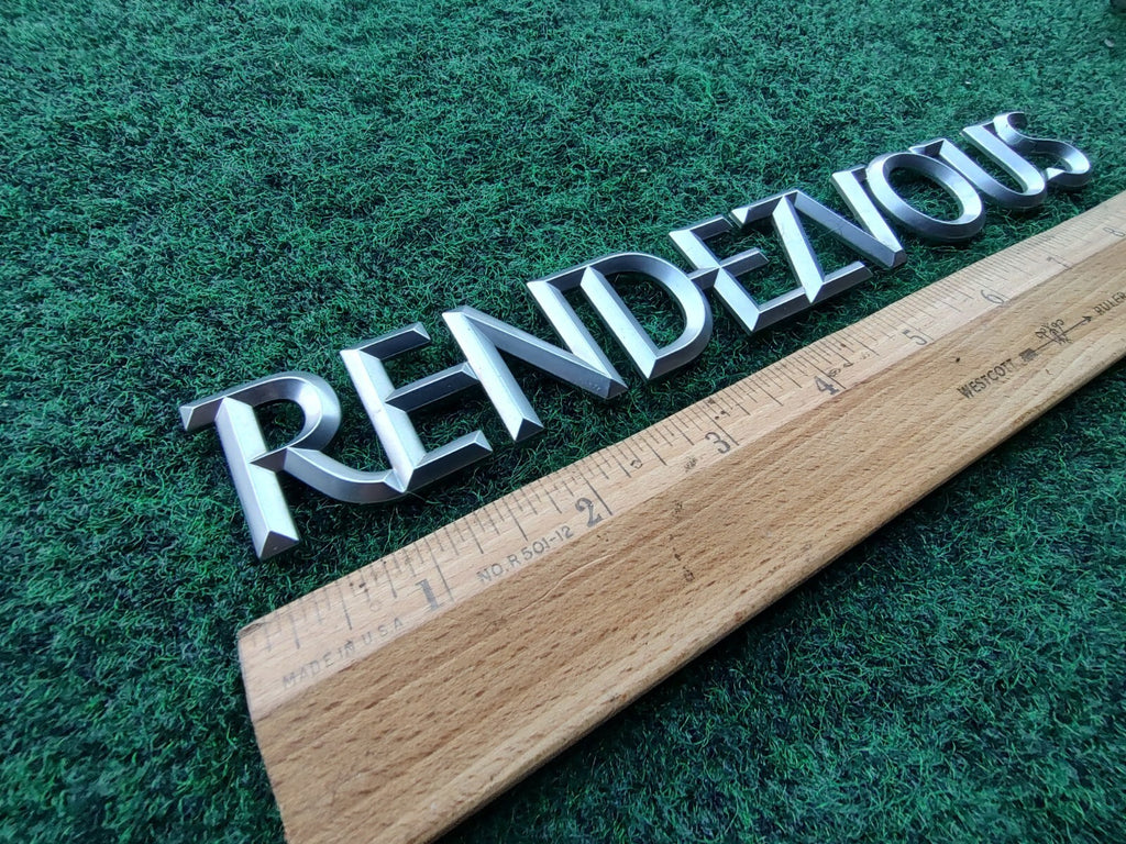 2002-2007 Buick Rendezvous Emblem Logo Letters Symbol Badge Trunk Rear OEM 2L3