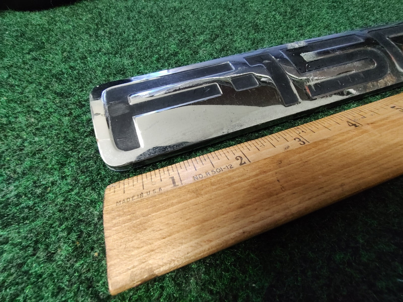 Ford F-150 F150 Chrome Fender Tailgate Emblem Badge Logo Name 4L34-16B114-AB 4S4