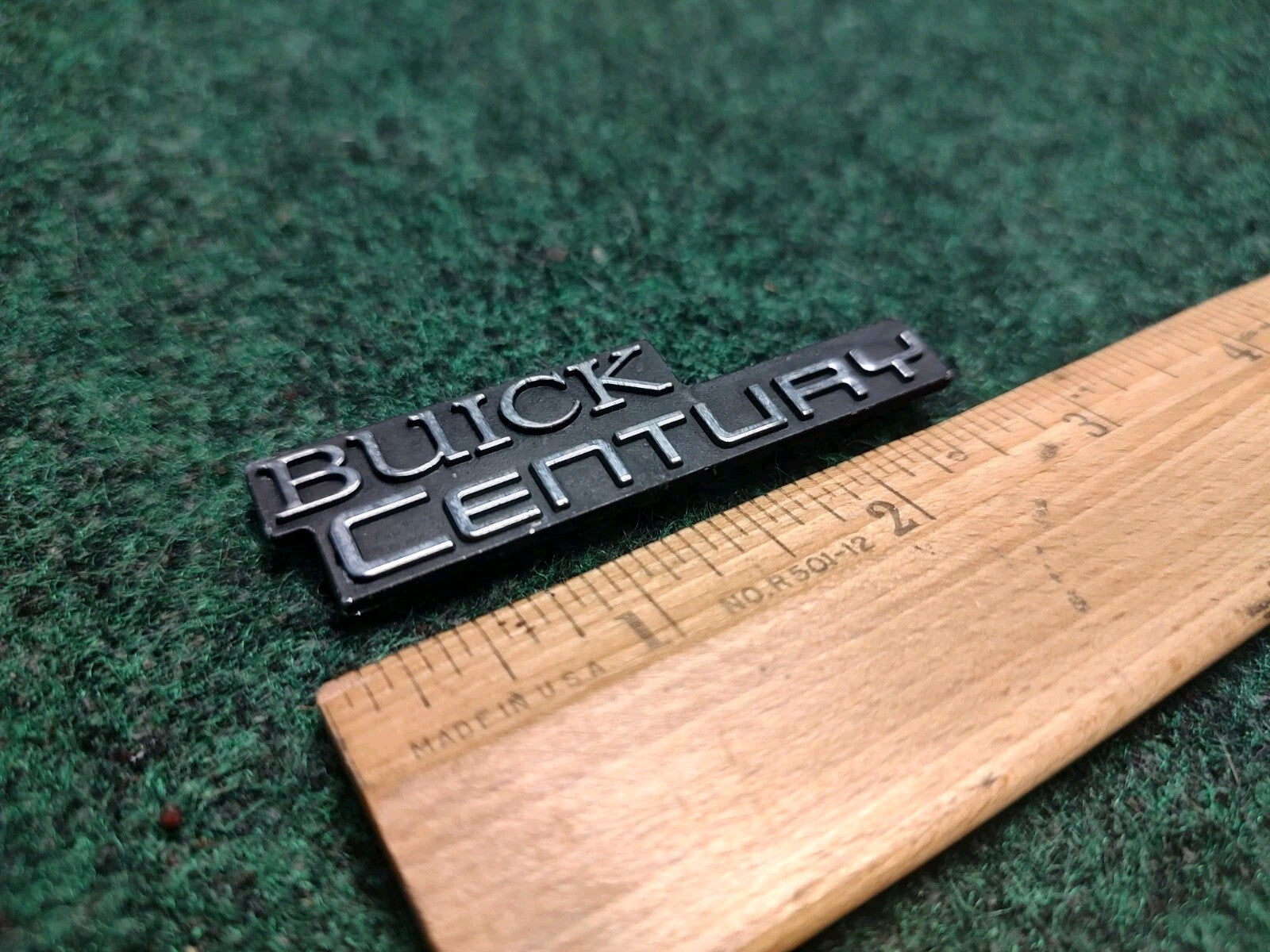 Buick Century Interior Dashboard Front Emblem Badge Logo Nameplate 25517052 2S1