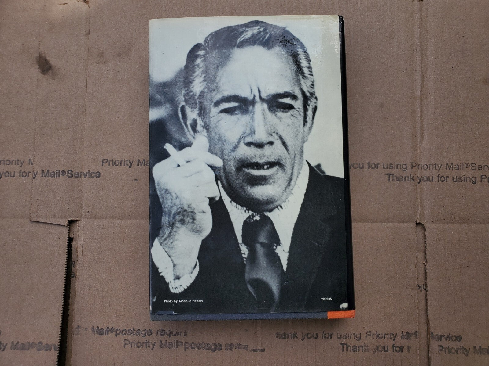 The Original Sin - A Self-Portrait by Anthony Quinn (1972, Hardcover) B7