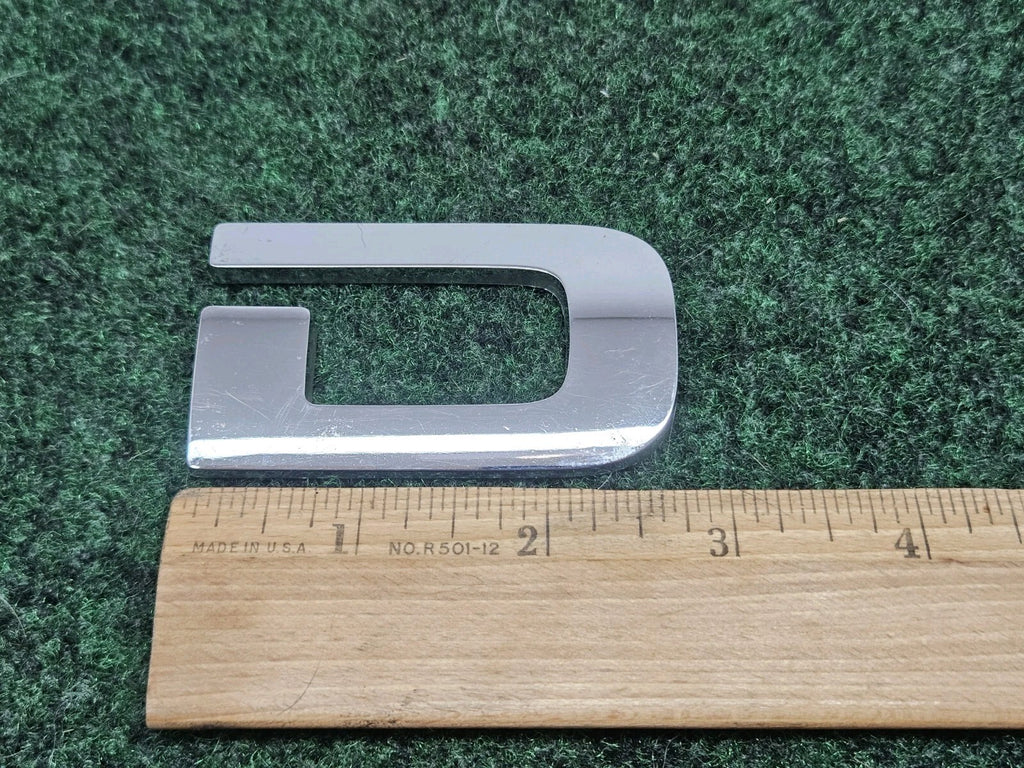 2002 - 2004 Dodge Ram 1500 LETTER D Tailgate Emblem OEM 55077300AA 7S7