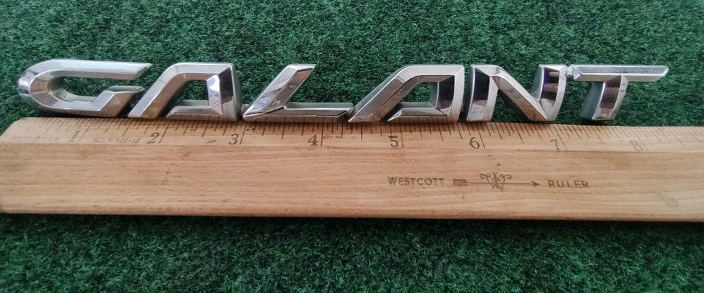 2004-2006 MITSUBISHI GALANT REAR EMBLEM BADGE SYMBOL CHROME LETTERS OEM 5S5