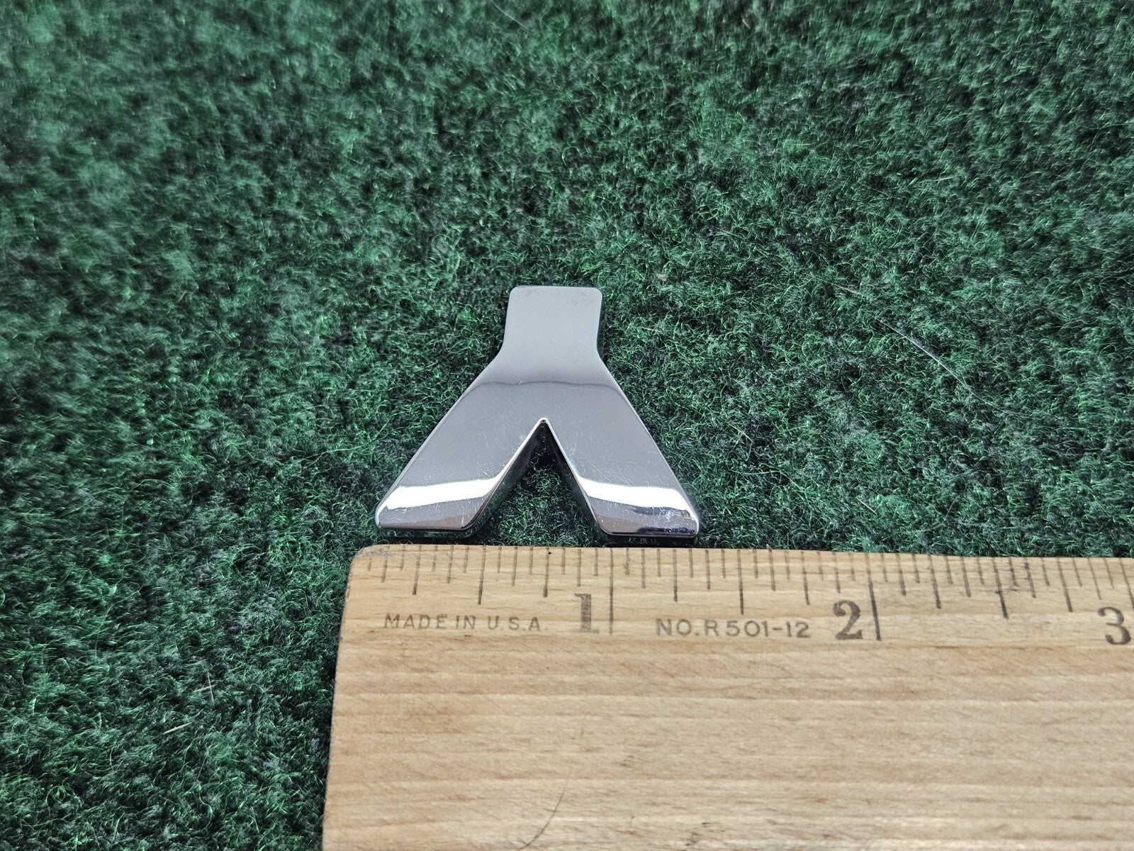 OEM "Y" Chrome Individual Letter Lettering Emblem Badge Logo Nameplate 3D 7S7