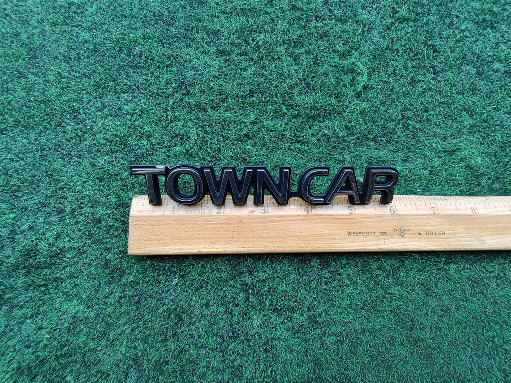 Lincoln OEM Town Car Chrome ~6 Inch Emblem Badge Logo Nameplate Name Plate 2L3