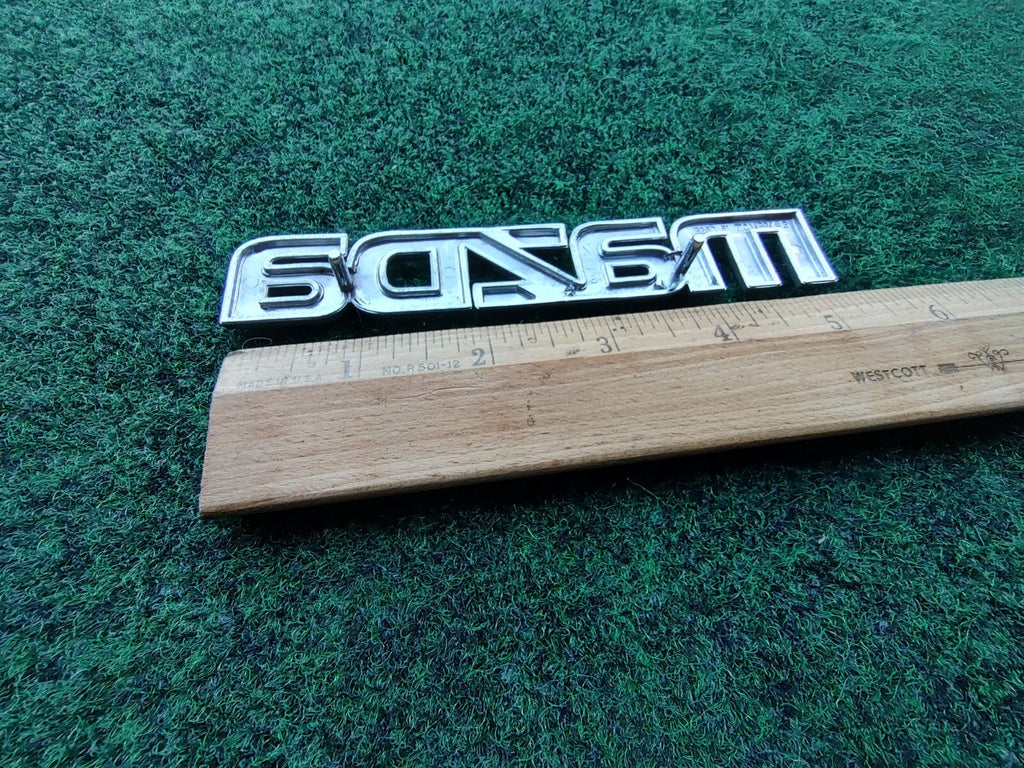 1999 00 2001 2002 2003 Mazda Protege Rear Trunk Nameplate Emblem B25D-51-710 5S3
